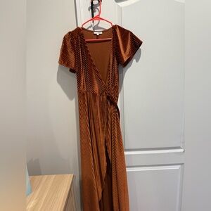 Velvet Baltic Born Wrap Dress